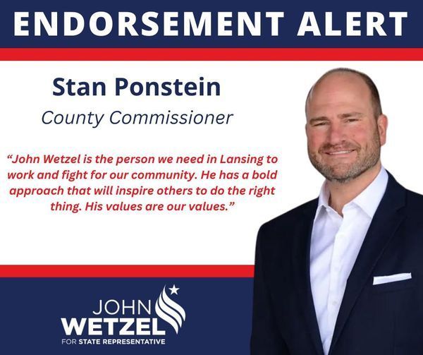 Endorsement of John Wetzel