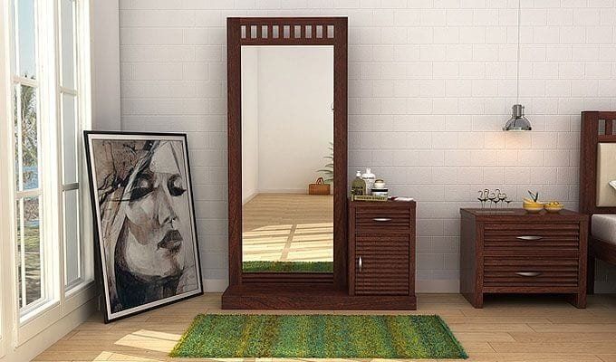 solid wood dressing table online India