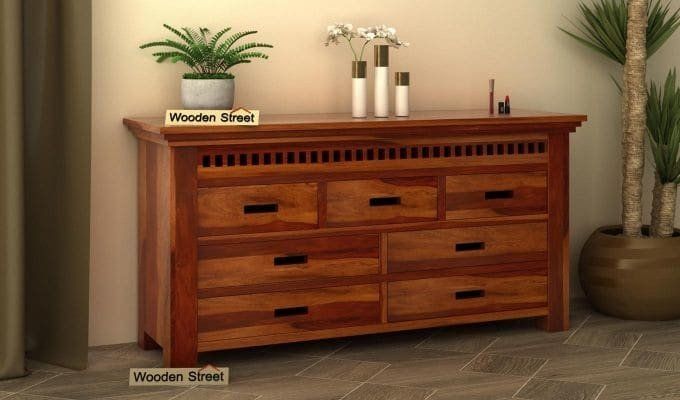 wooden storage furniture