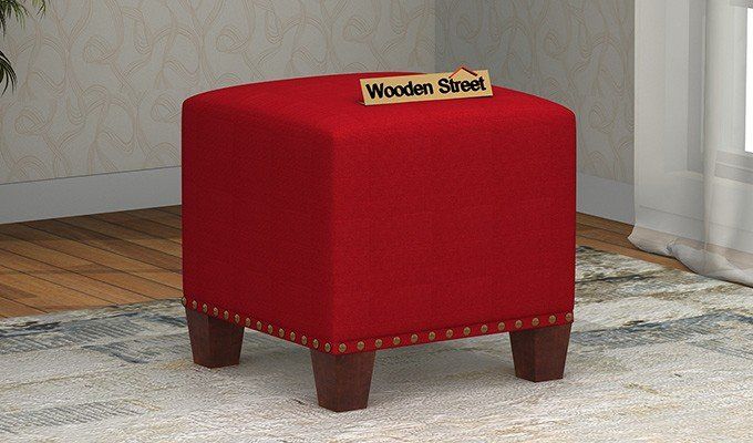 stool with upholstery