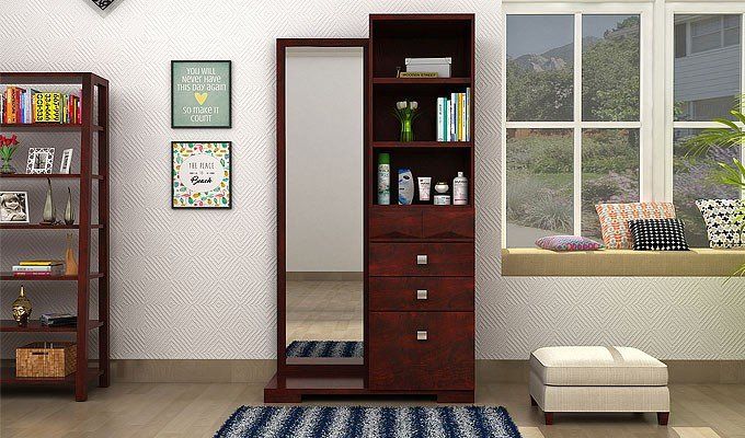 mirror dressing table for bedroom