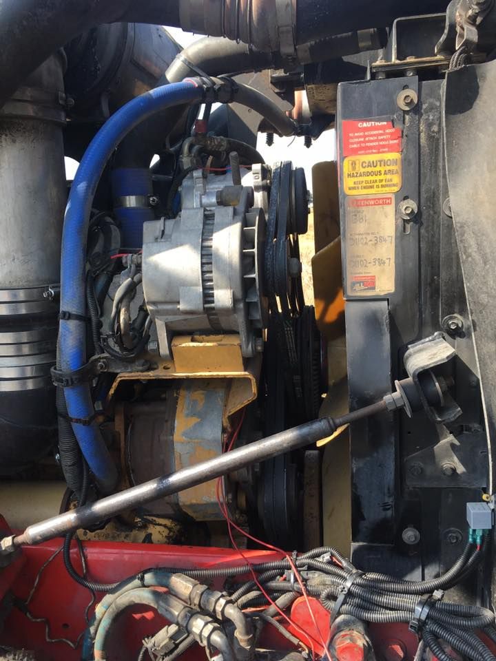 A Close Up of the Engine of a Truck — Trucks On The Run Pty Ltd in Warwick, QLD