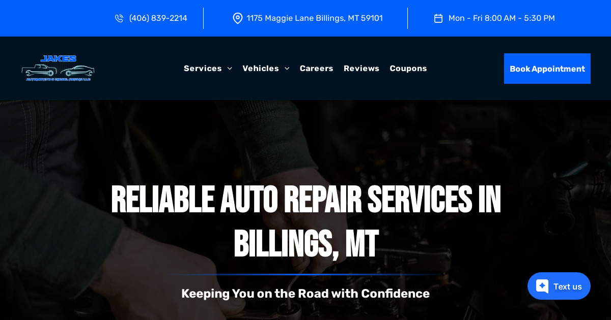 Toyota Auto Repair - Billings, MT | Jake's Automotive and Diesel Repair
