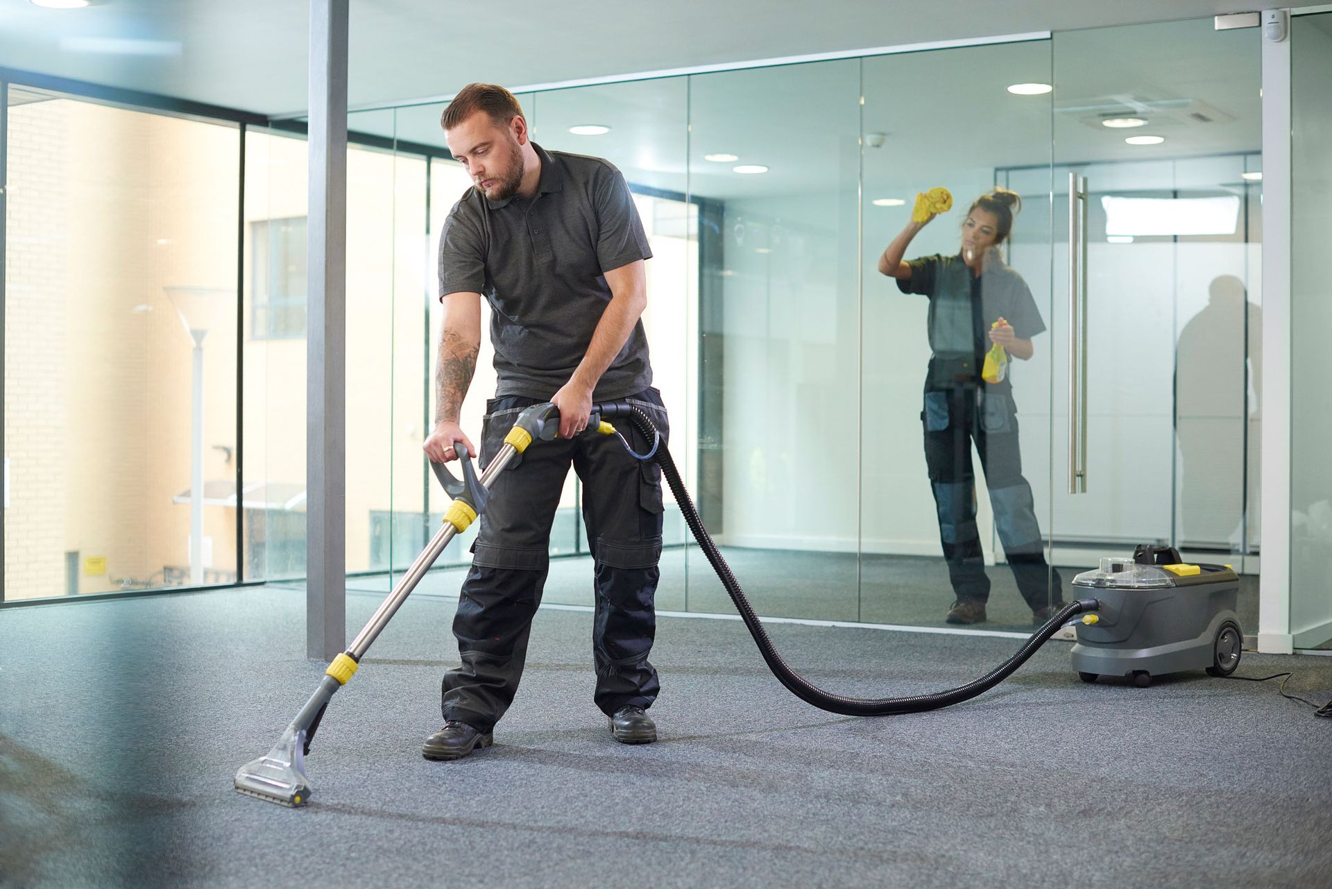 Workers Do Their Work | Billings, MT | CBM Carpet Cleaning