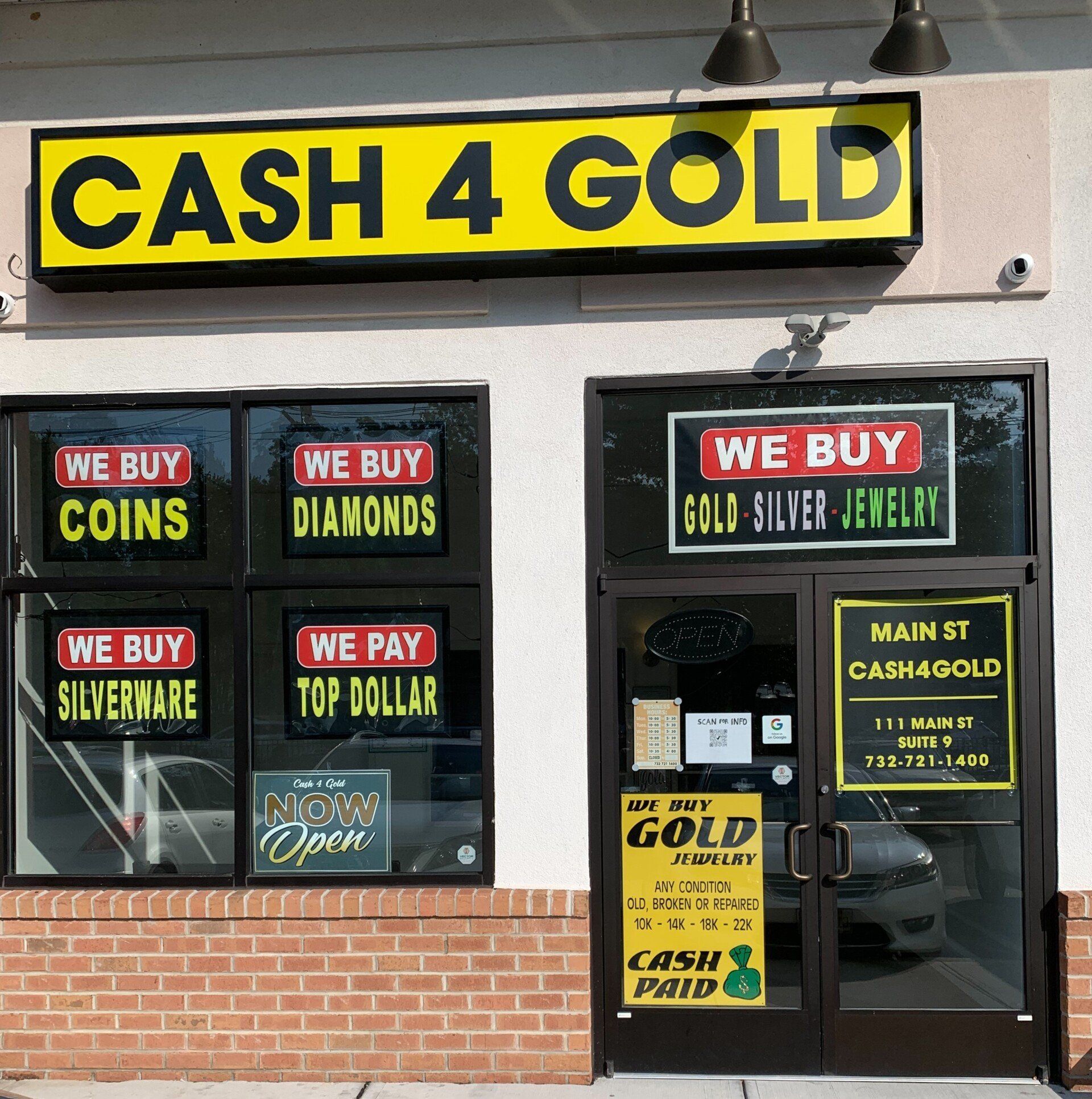 Main Cash 4 Gold in East Brunswick, NJ - Photo of Exterior Signage