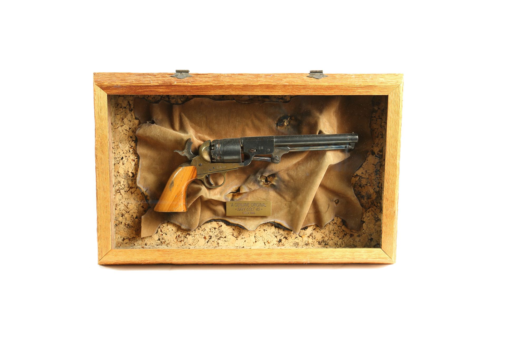 revolver in shadow box - Houston TX - My Workshop Custom Picture Framing