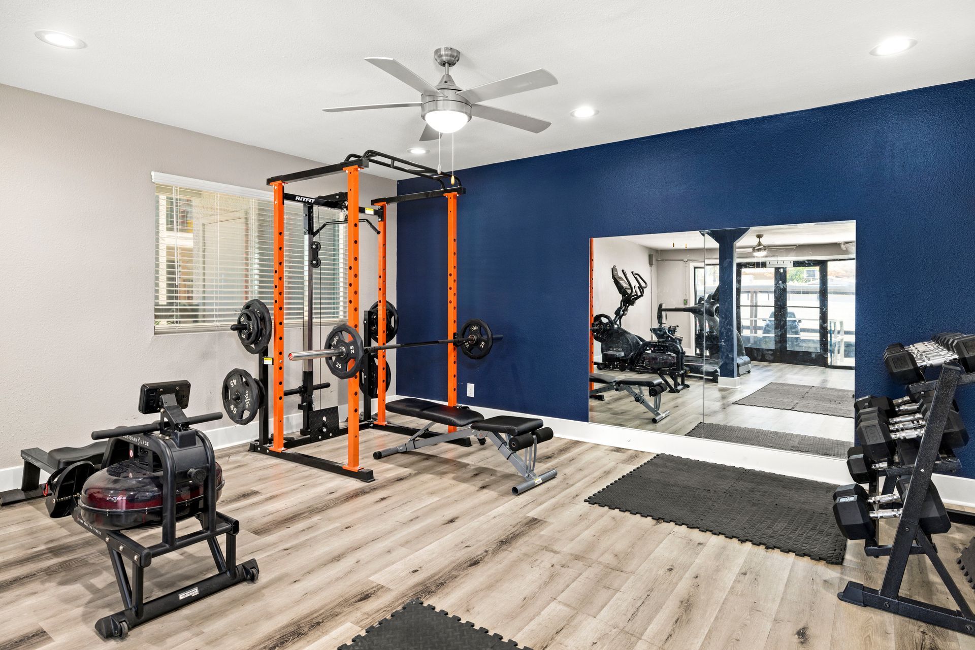 fitnes center at Jameson in Fate, TX.