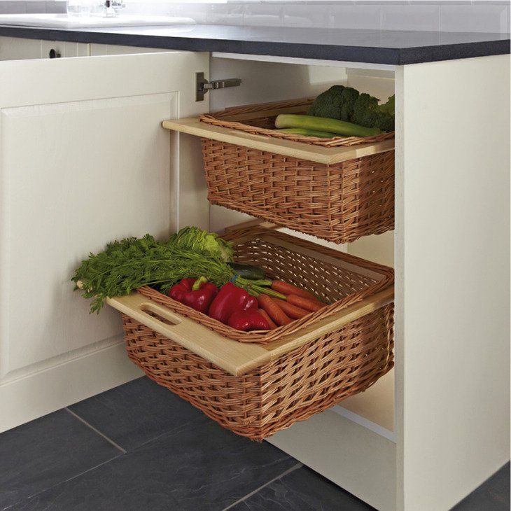 Valentino Kitchens Base Unit Storage Pullout Wicket Basket Supply Installation Bristol & Somerset