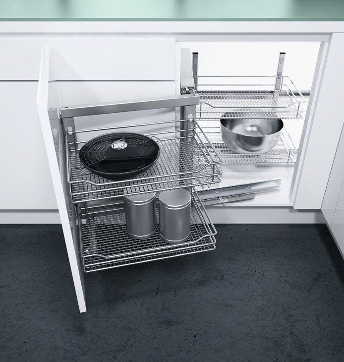 Valentino Kitchens Swing Out Corner Storage Supply Installation Bristol & Somerset