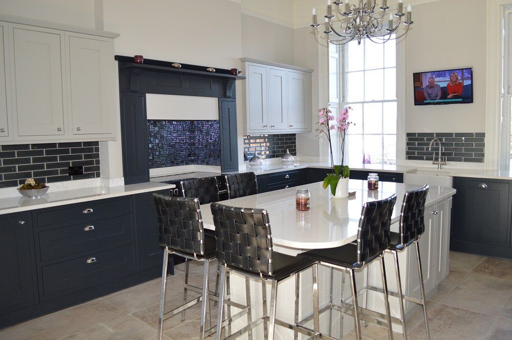 Valentino Kitchens Clifton Inframe Petworth Seal Grey