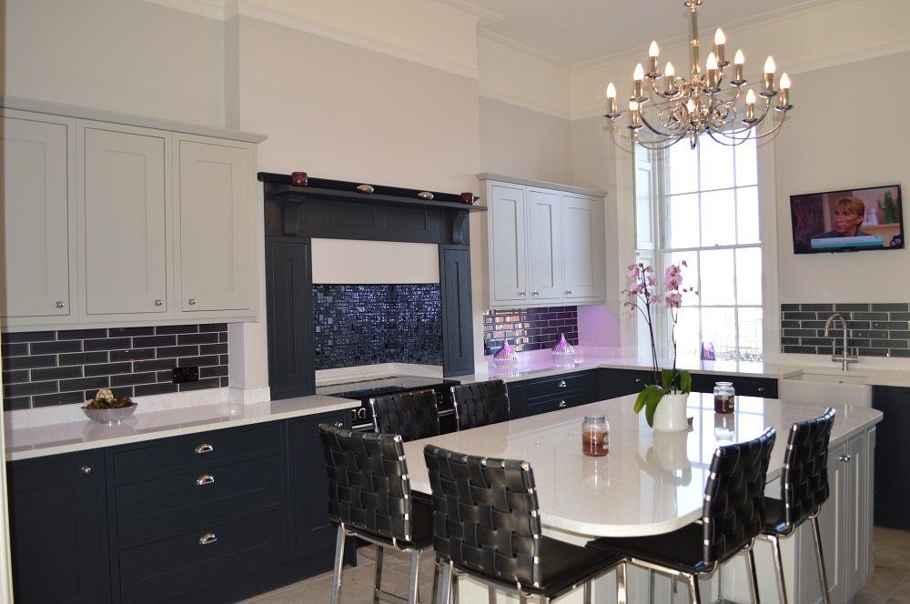 Valentino Kitchens Clifton Inframe Petworth Seal Grey