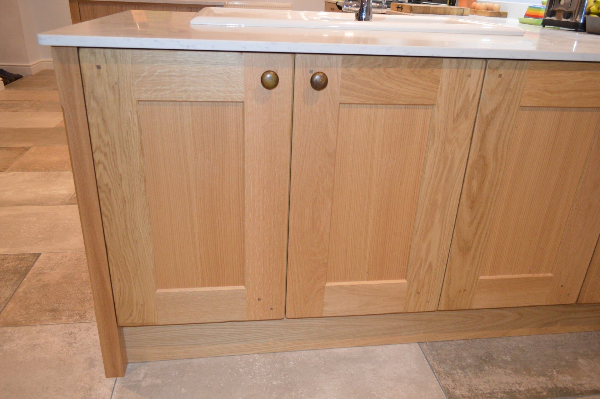 Valentino Kitchen Installation in East Harptree bespoke Oak