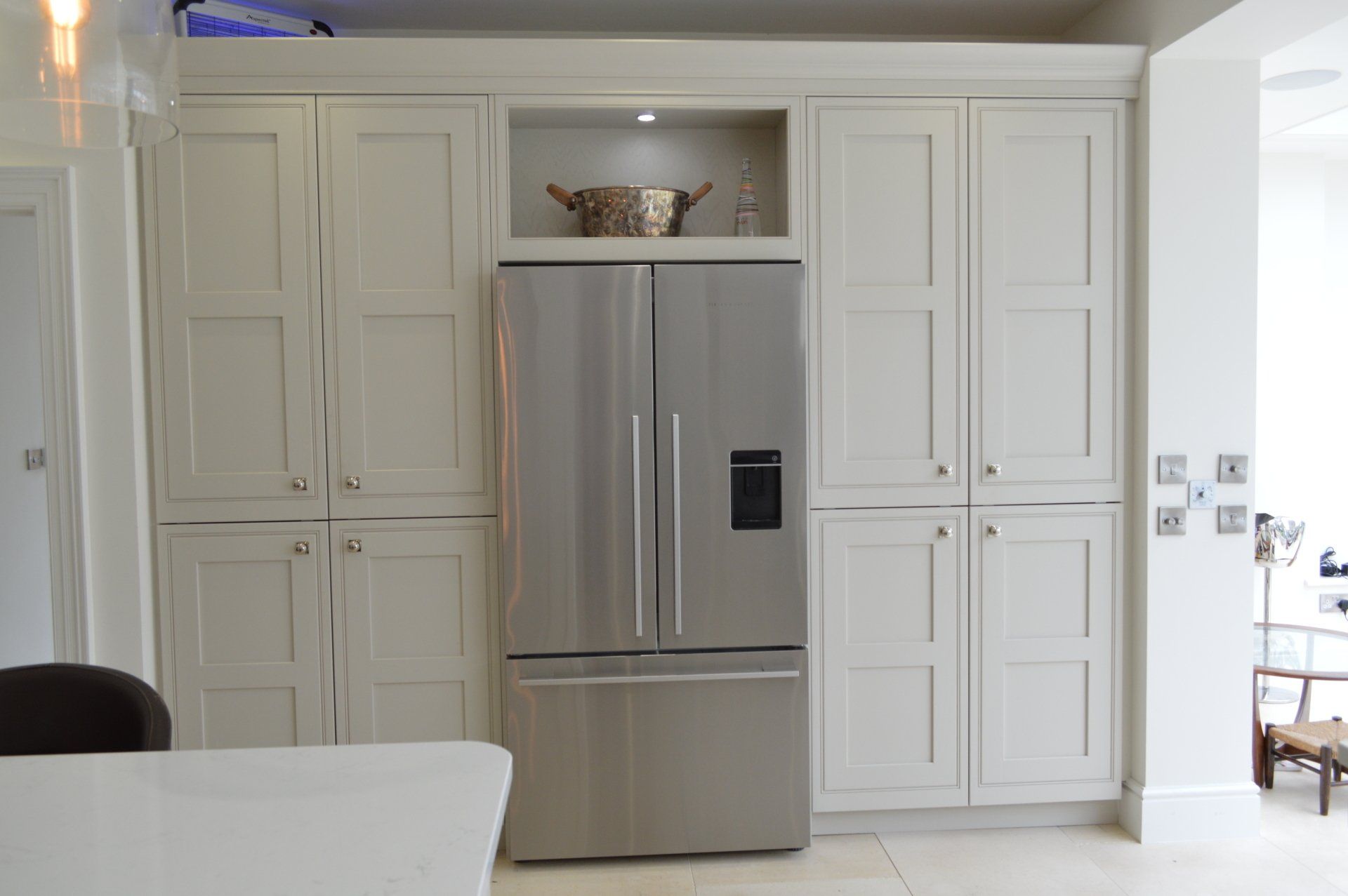 Valentino Kitchens Chew Stoke Langton Putty Kitchen Supply Design Installation Fisher & Paykel
