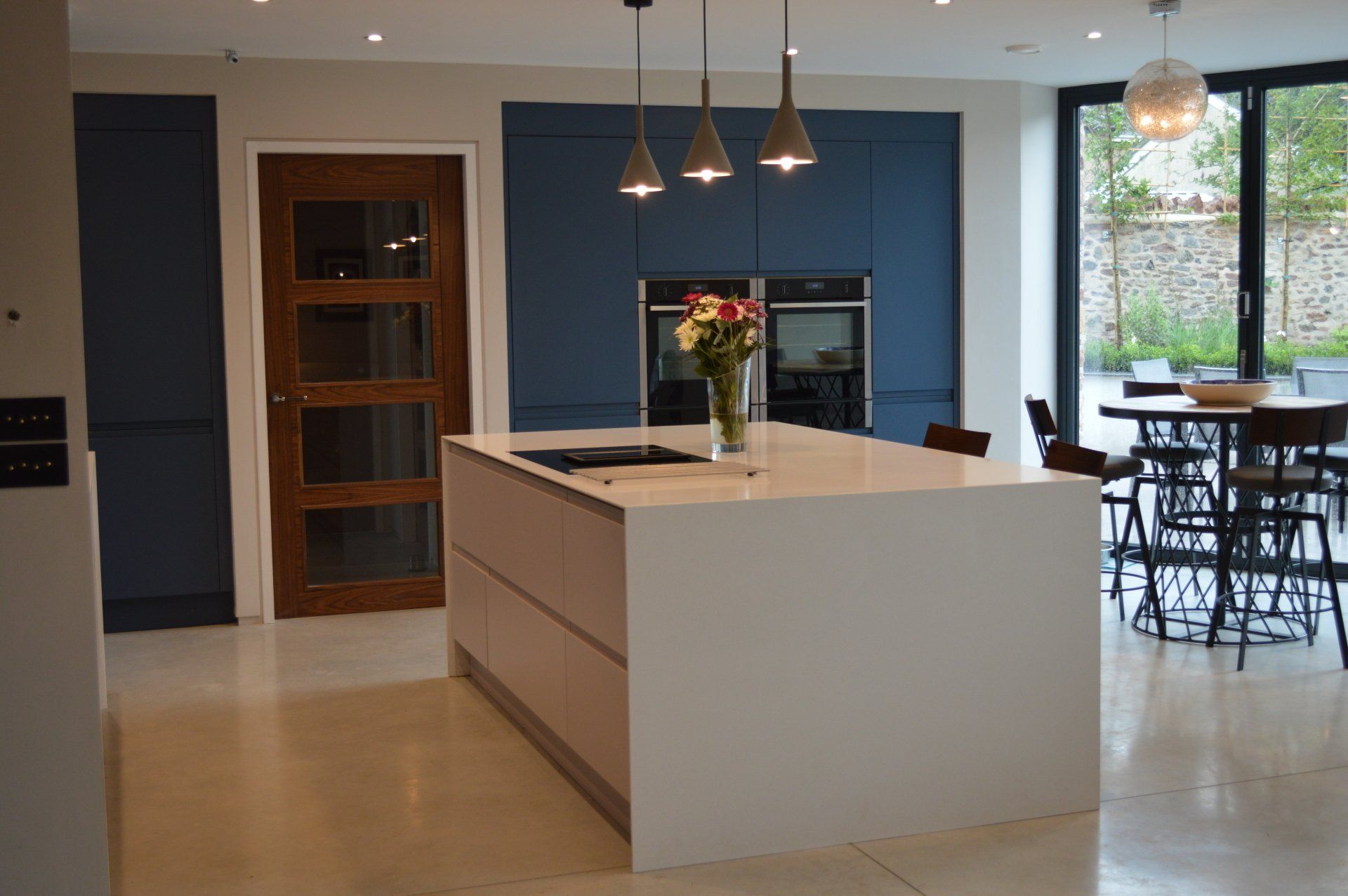 Inframe slab kitchen installed in west harptree