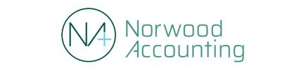 Logo for Norwood Accounting: a circle with 