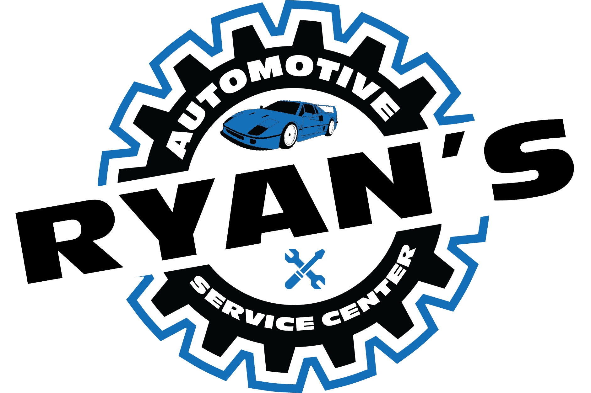 Ryan's Automotive Service Center Logo