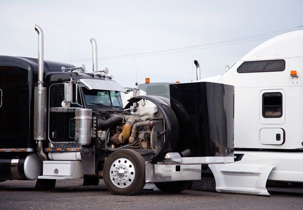 Truck Accidents — Two Trucks Crashed in Fresno, CA
