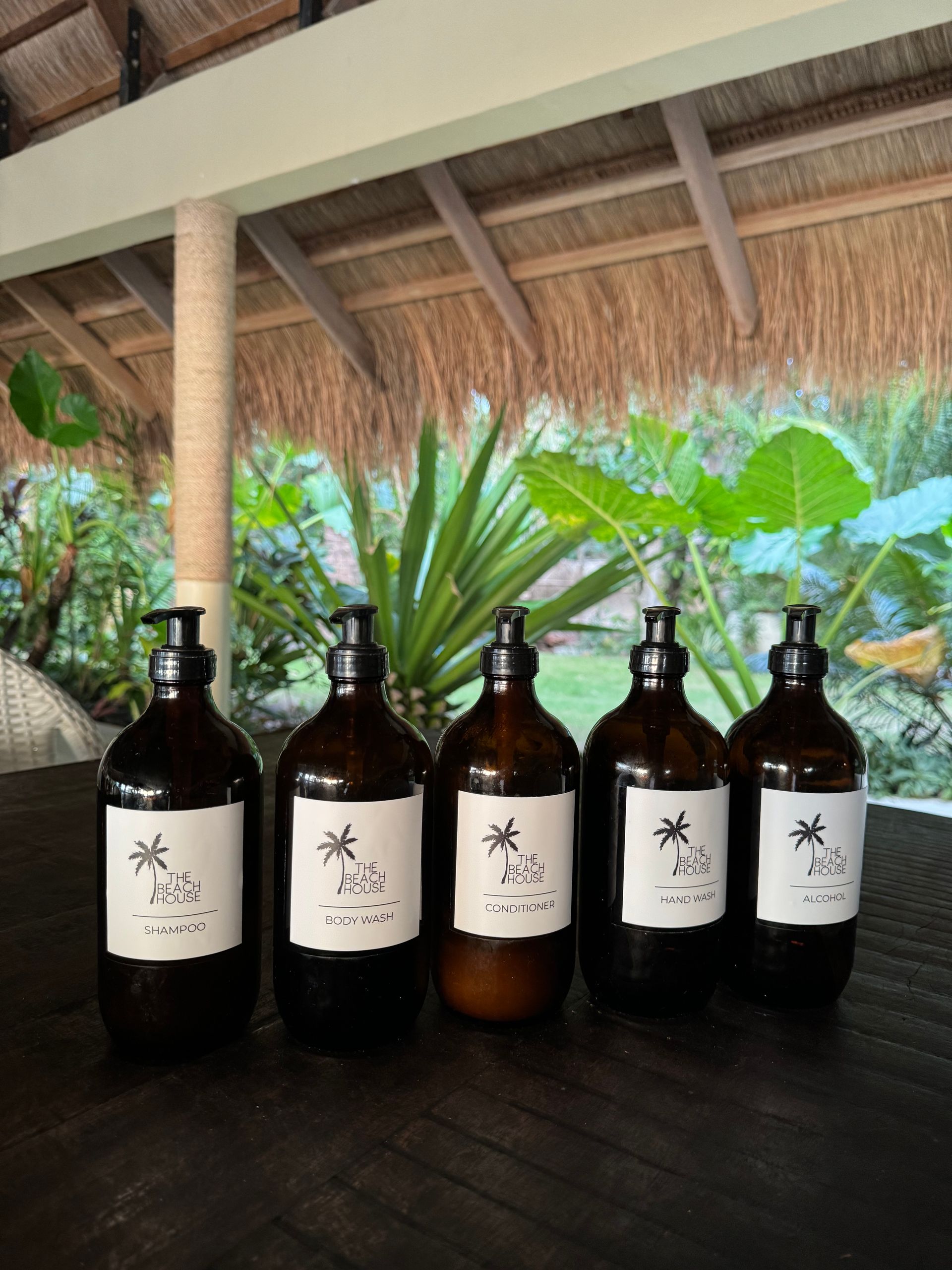 Glass Amenity Bottles