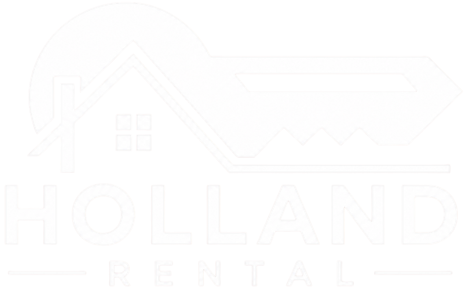 Holland Rental White Logo