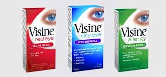 Visine for red dry allergy