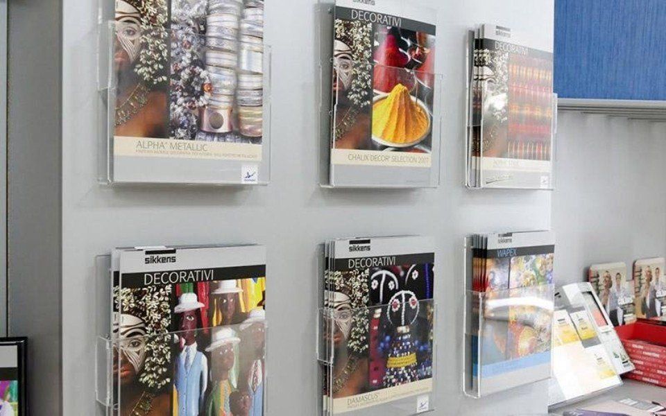 vendita di prodotti per l'edilizia e la decorazione d'interni Sikkens