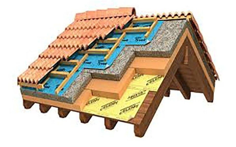 figura di isolamento tetto