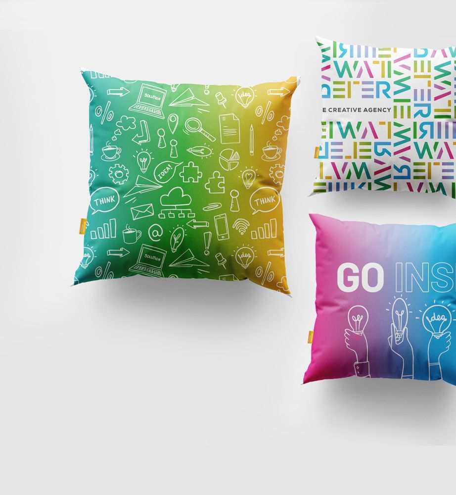 Verwiel, illustraties, patroon, kussens