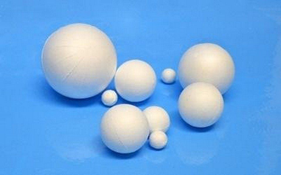 polystyrene balls