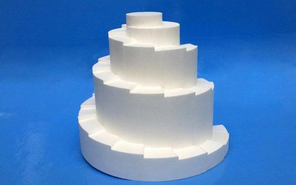 Polystyrene dummy cake