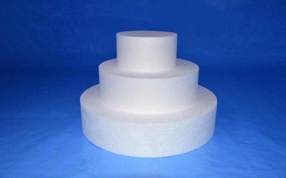 Polystyrene cake stand