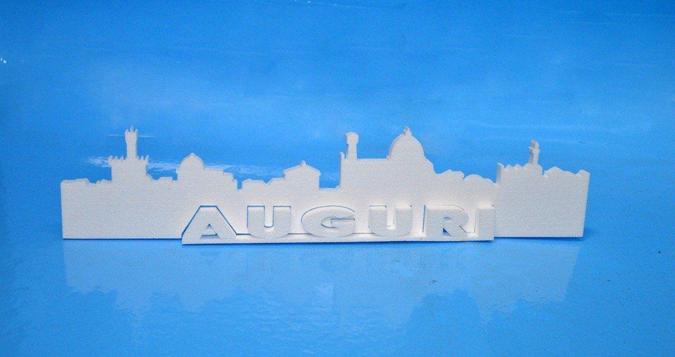 Styrofoam greeting card