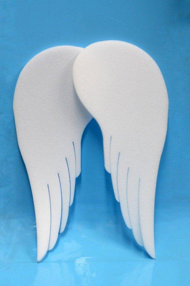 Polyethylene foam for wings