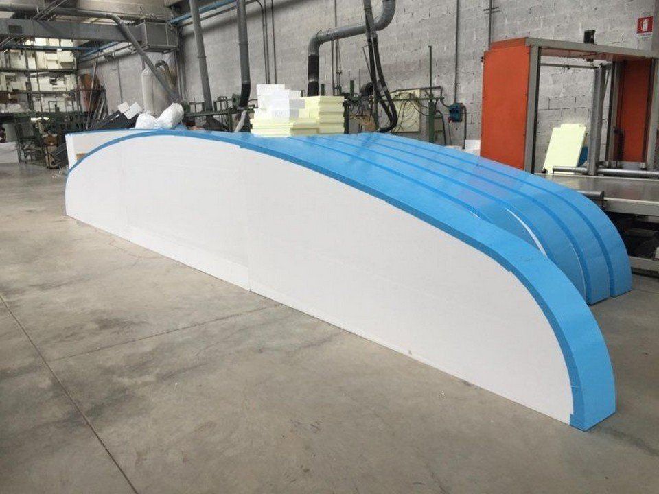 Polystyrene building templates