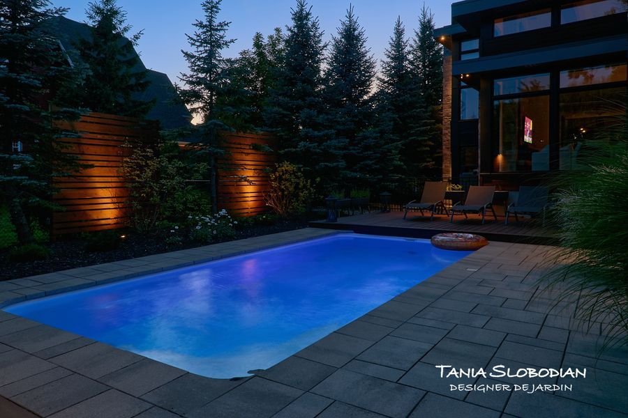 Réalisation éclairage d'ambiance aménagement paysager 27