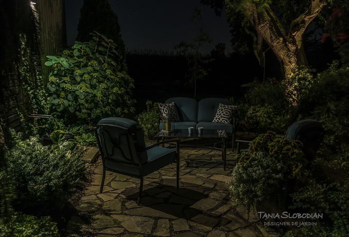 Réalisation éclairage d'ambiance aménagement paysager 26