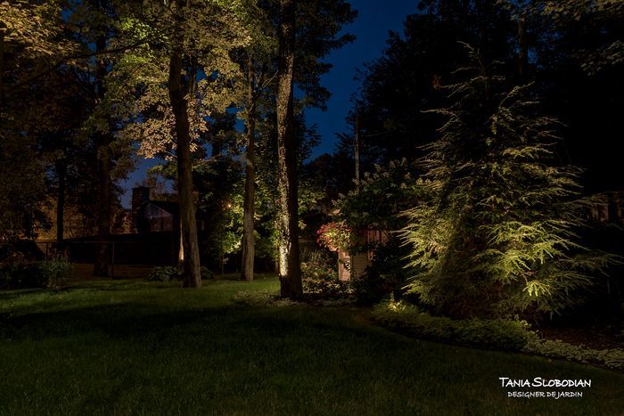 Réalisation éclairage d'ambiance aménagement paysager 18