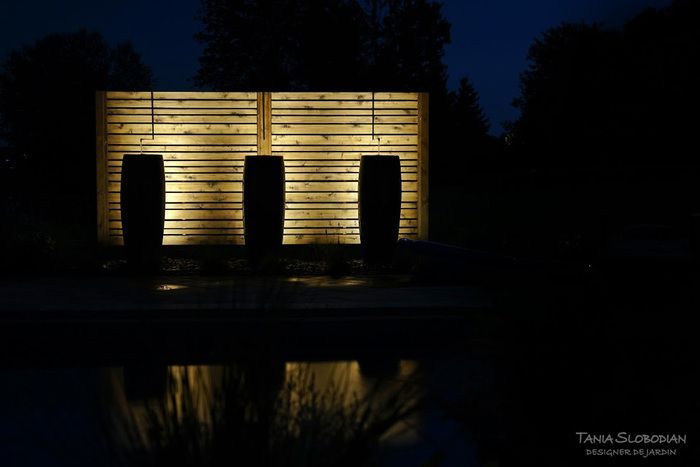 Réalisation éclairage d'ambiance aménagement paysager 3