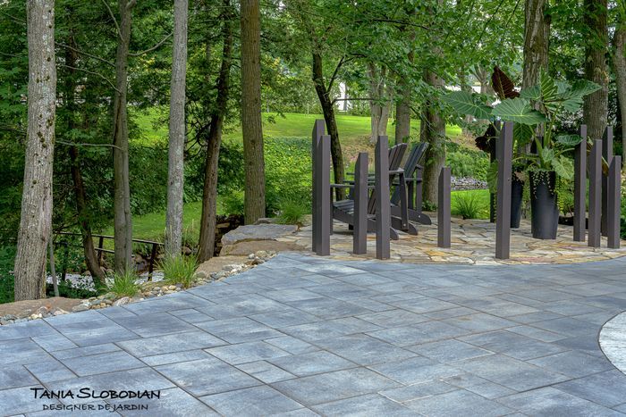 Réalisation aménagement paysager 46