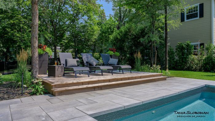 Réalisation aménagement paysager 40