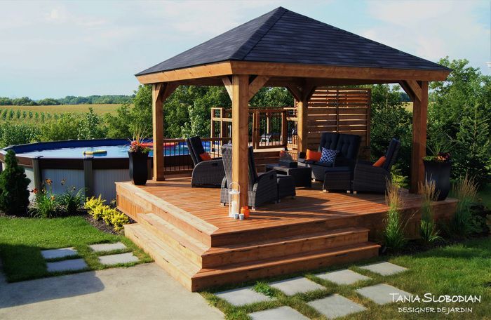 Réalisation aménagement paysager 36