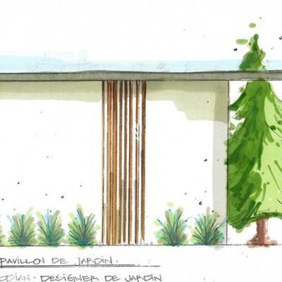 Tania Slobodian Designer de jardin élévation de construction 6