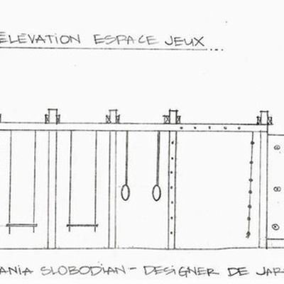Tania Slobodian Designer de jardin élévation de construction 3