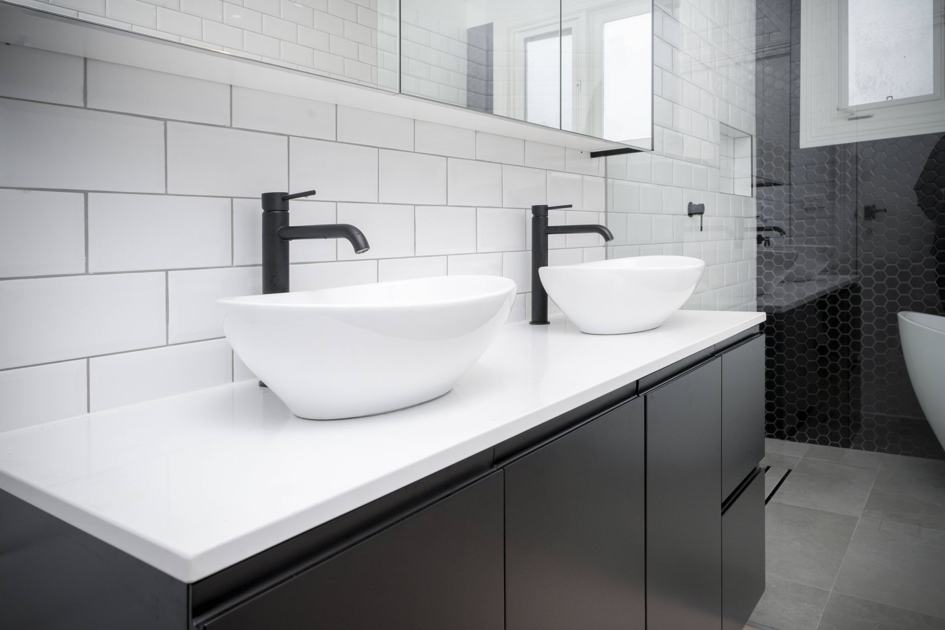 Minimalist Bathroom Design in Mosman 5