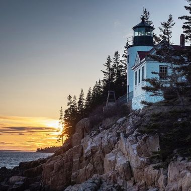 Light House on Maine Coast — North Berwick, ME — Little River Photo Workshops
