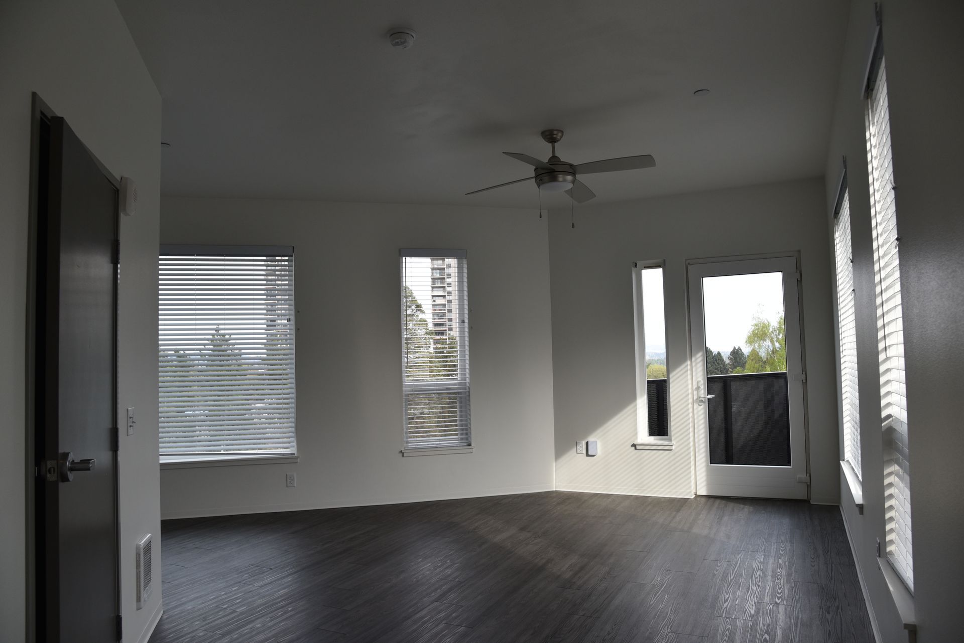 photo showing balcony entrance