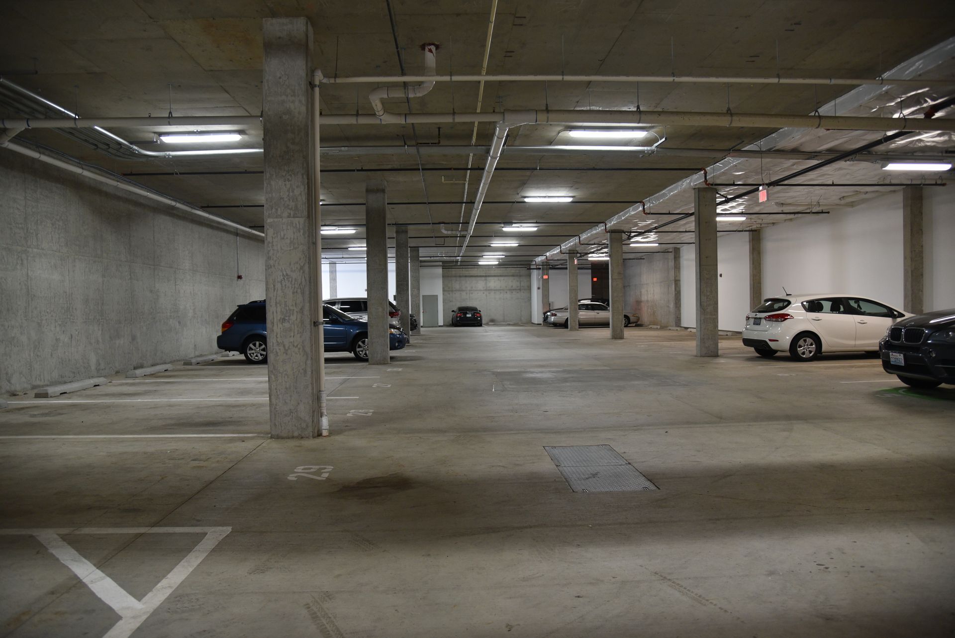 Photo of a parking garage
