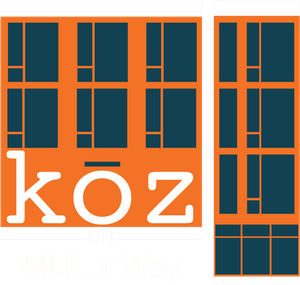 Koz On MLK Logo - Footer - Select to go home