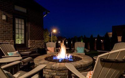 Creative Lawn with Fire Design — Springfield, MO — Nixa Lawn Service