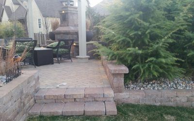 Outside Home Paver Patio — Springfield, MO — Nixa Lawn Service