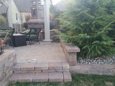 House Patio at The Backyard — Springfield, MO — Nixa Lawn Service